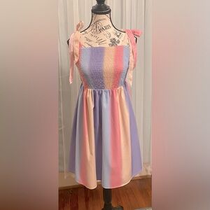 SHEIN multi color dress